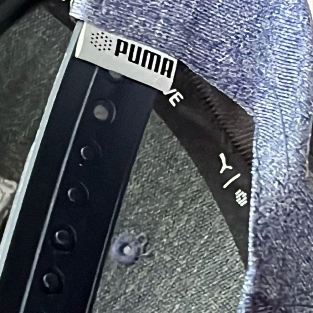 Puma 110 Tour Exclusive Blue Golf Hat Cap Adjustable Snap Back